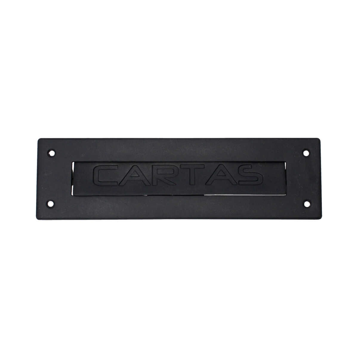 Placa buzón negro mate HE-783 Arte Fino